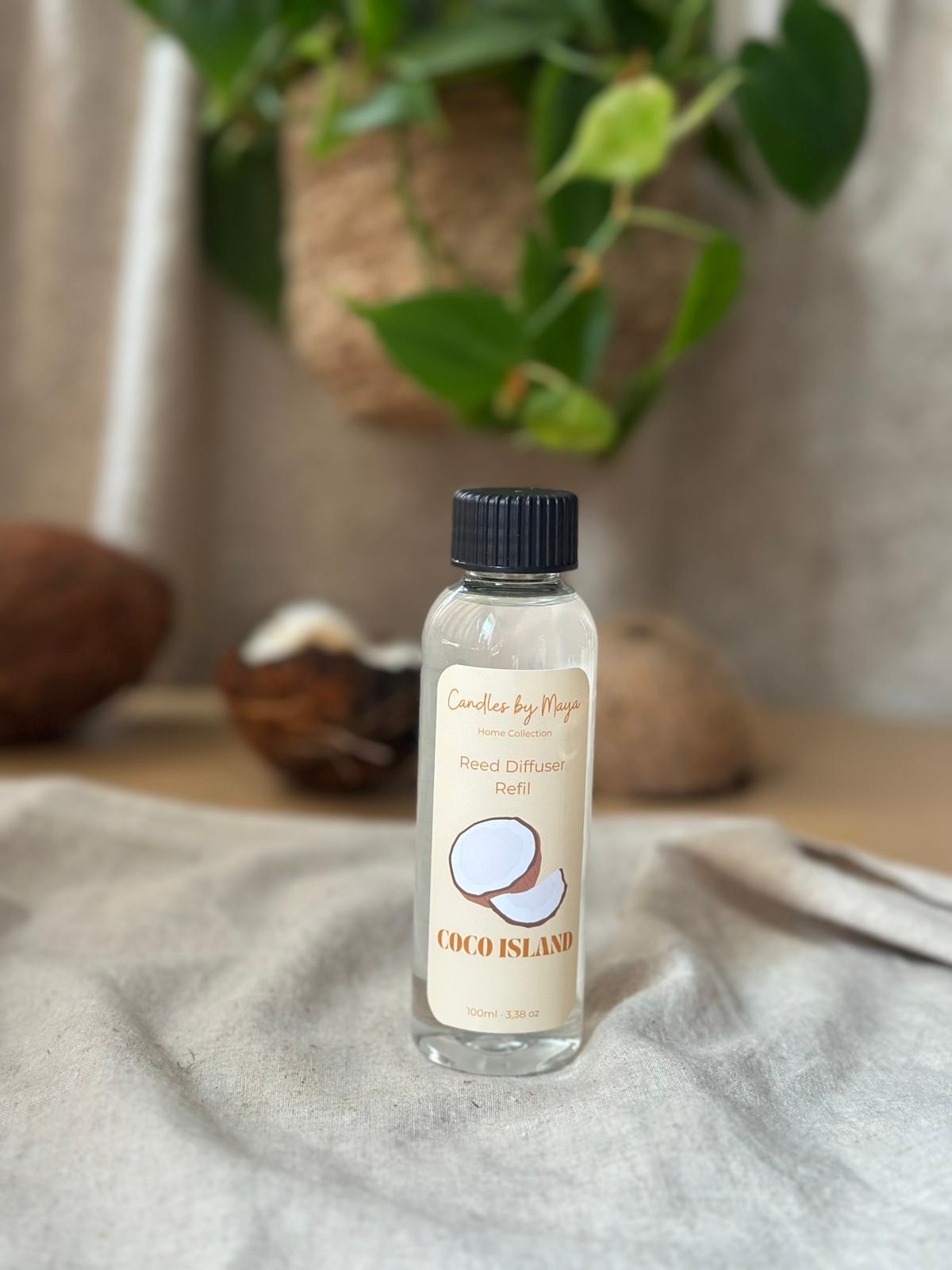 Coco Island – Reed Diffuser Refill (100ml)