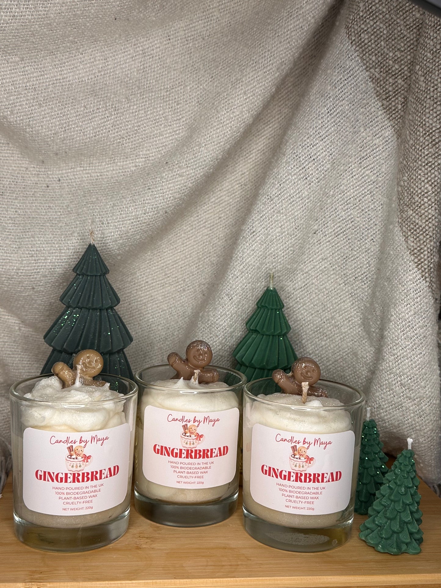 Gingerbread candle 150g